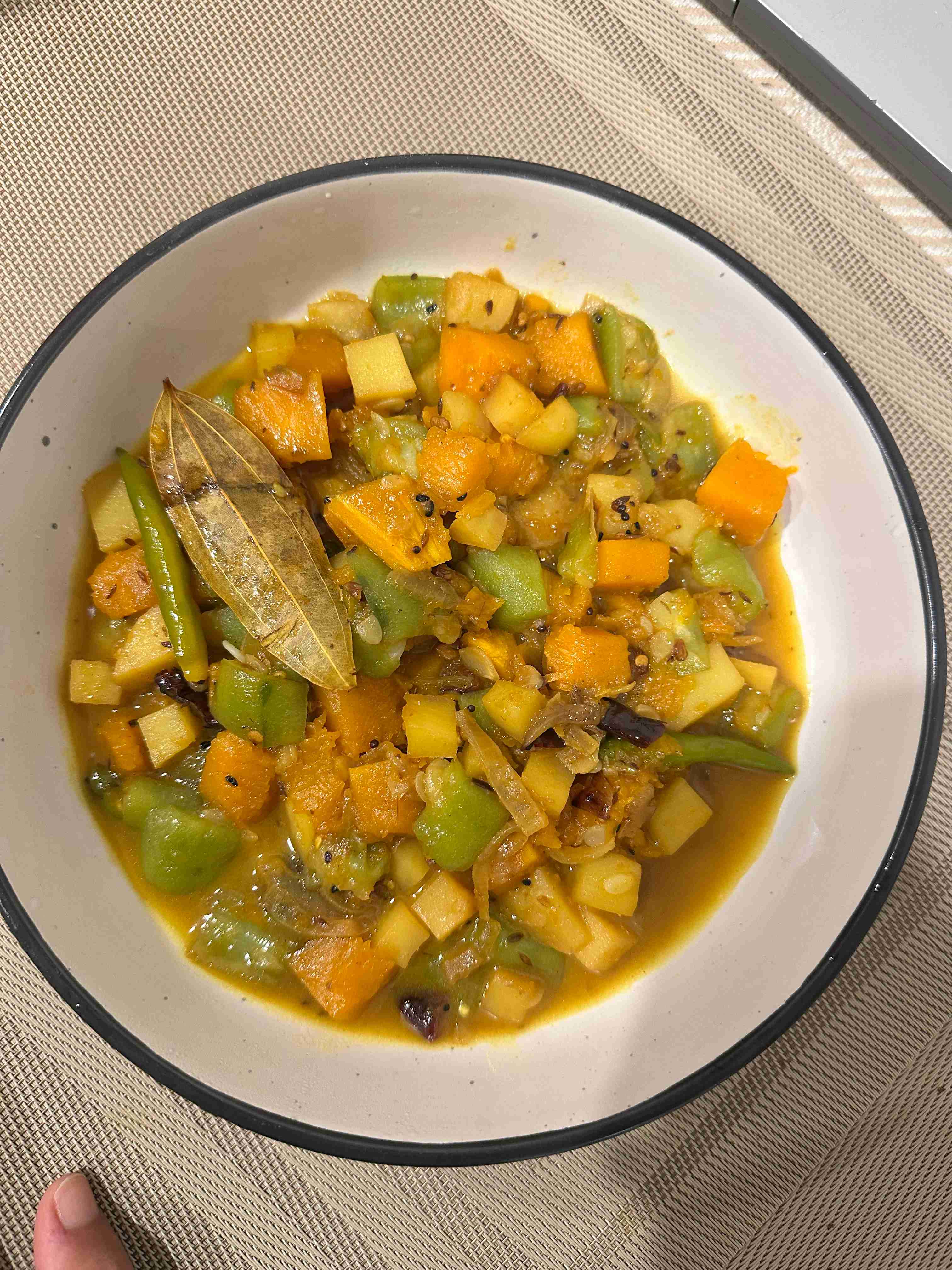 Mixed vegetables for 1 person